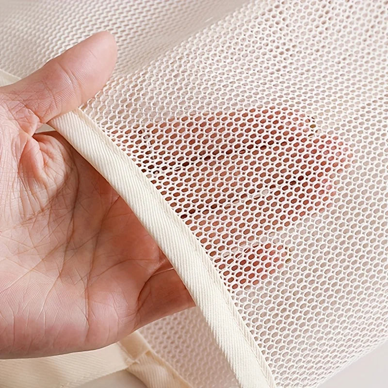 Mesh Storage Bag – Wall Hanging Organizer for Pet Cat Toys and Accessories