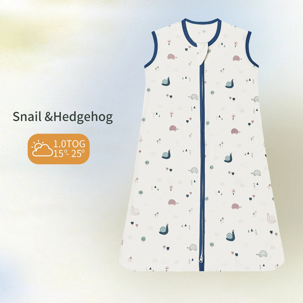 Cotton Baby Sleeping Bag – Anti-Kick Vest Swaddle for Infant Sleep