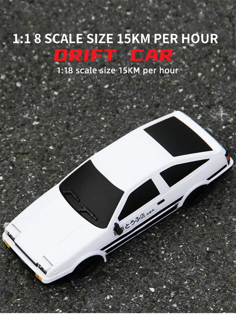 1:18 RC Drift Car – 2.4G Remote Control Vehicle with Gyro for Hobby Racing