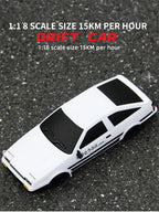 1:18 RC Drift Car – 2.4G Remote Control Vehicle with Gyro for Hobby Racing