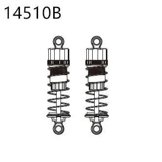 RC Car Spare Parts – Differential Shock and Tire Set for 1/14 Scale Models