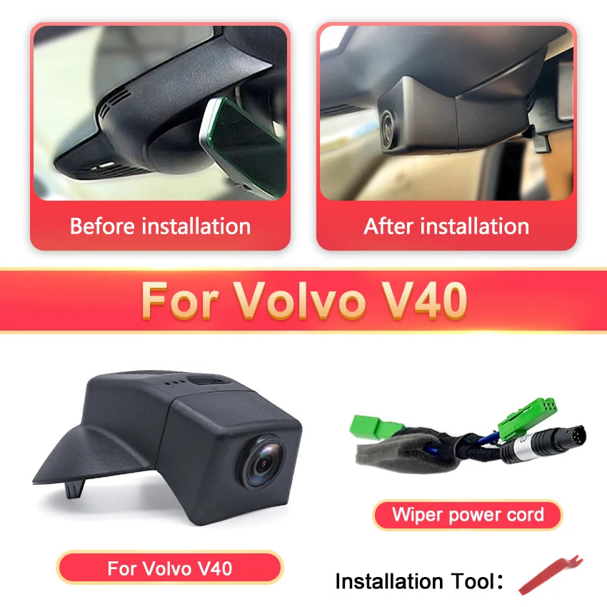 4K Ultra HD Dash Cam – Vehicle DVR Video Recorder for Volvo and Polestar