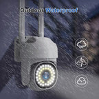 WiFi PTZ Security Camera – HD Color Night Vision for Outdoor Surveillance