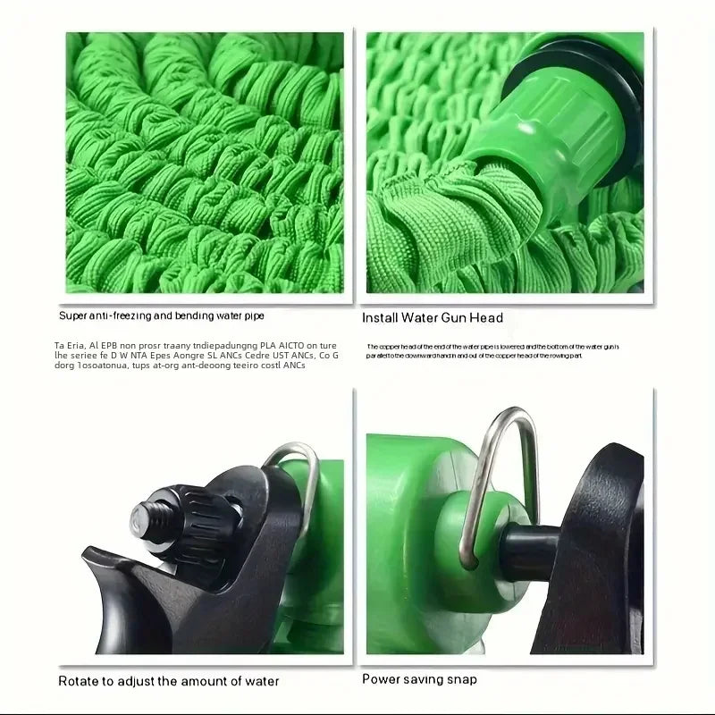 Expandable Garden Hose – Durable Lightweight Spray Tool for Home Watering