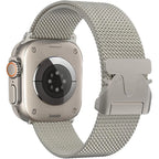Stainless Steel Milanese Loop – Metal Band for Apple Watch Series 1-10 Ultra