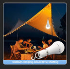 Rechargeable LED Emergency Bulb – Portable 7W Light for Camping and Home Power