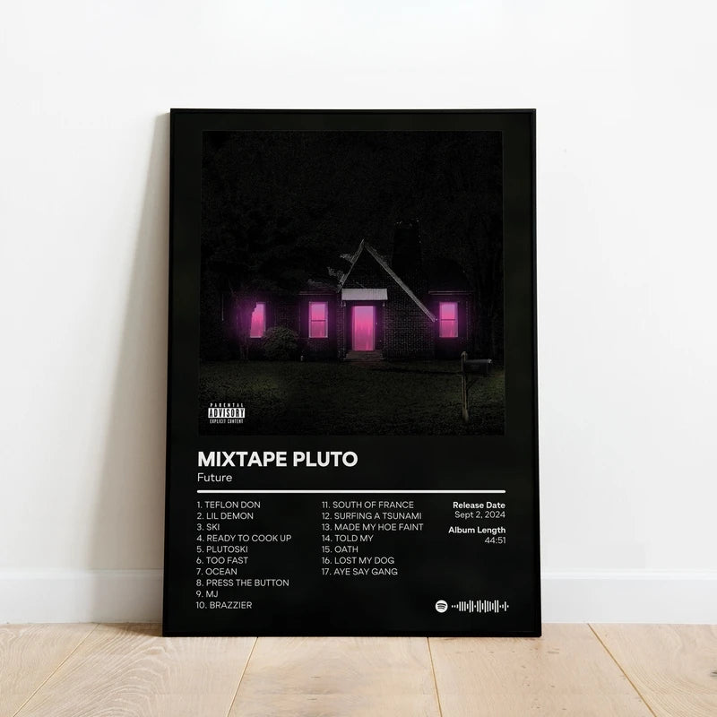 Nordic Hip Hop Poster – Aesthetic Music Canvas Wall Art for Home Decor