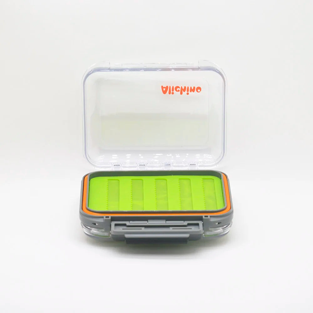 Waterproof Two-Sided Fly Box – Transparent Storage for Fishing Jig Lures