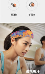 Stretchy Sports Sweatband – Moisture Wicking Headband for Gym and Fitness