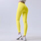 High Waisted Yoga Leggings – Naked Feel Fitness Pants for Gym and Running