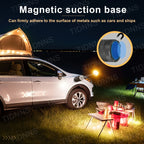 Rechargeable Telescopic LED Flashlight – Multifunctional Lamp for Outdoor Camping