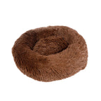 Round Plush Pet Bed – Soft Warm Sleeping Mat for Large Dogs and Cats