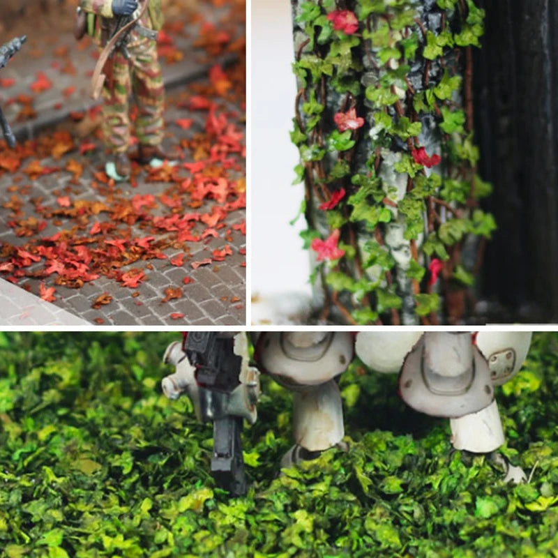 Miniature Leaf Scatter 35ml – Realistic Foliage for Diorama Sand Table Decor