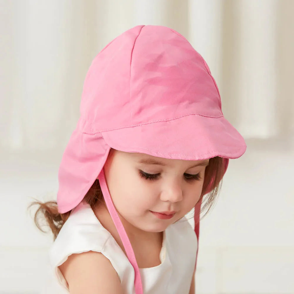 Adjustable Kids Bucket Hat – UV Protection Quick-Dry Cap for Beach Summer