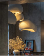 Wabi Sabi Pendant Light – Nordic Minimalist Chandelier for Dining Room Decor