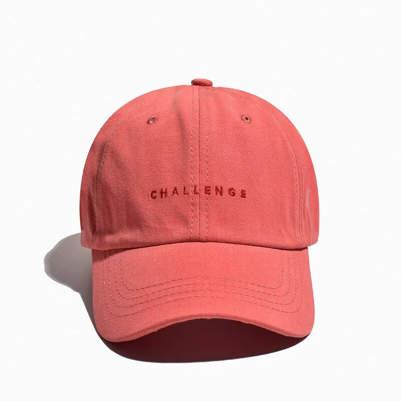 Embroidered Letter Baseball Cap – Adjustable Snapback for Outdoor Sports
