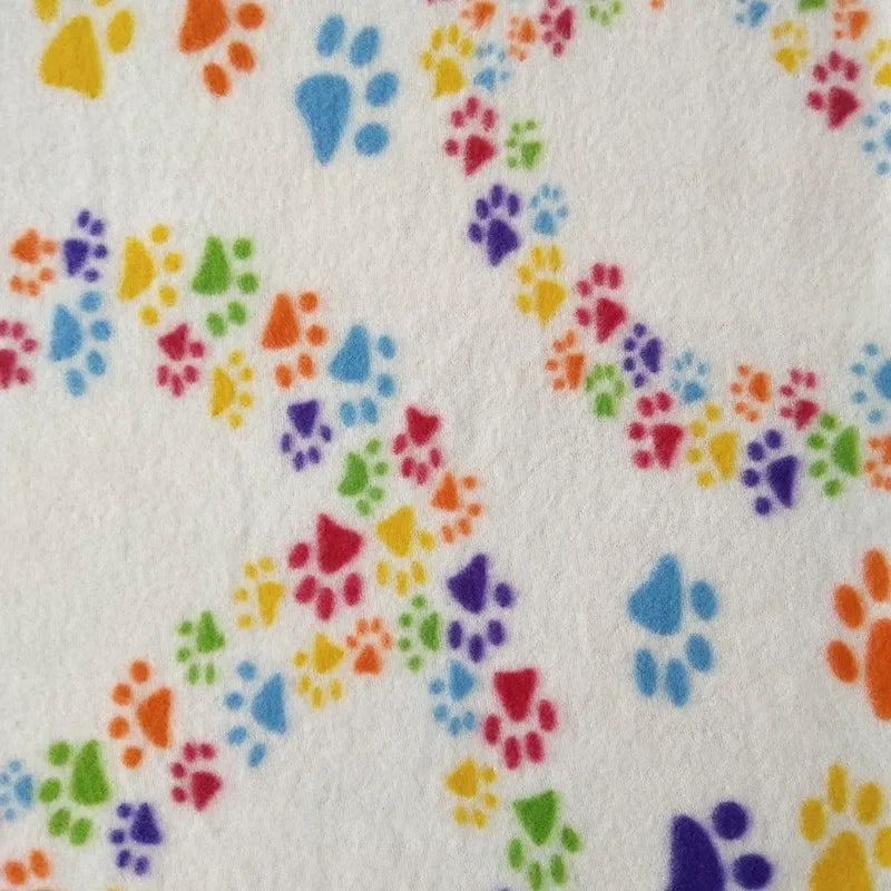 Reversible Fleece Pet Blanket – Comfortable Mat for Large Dogs