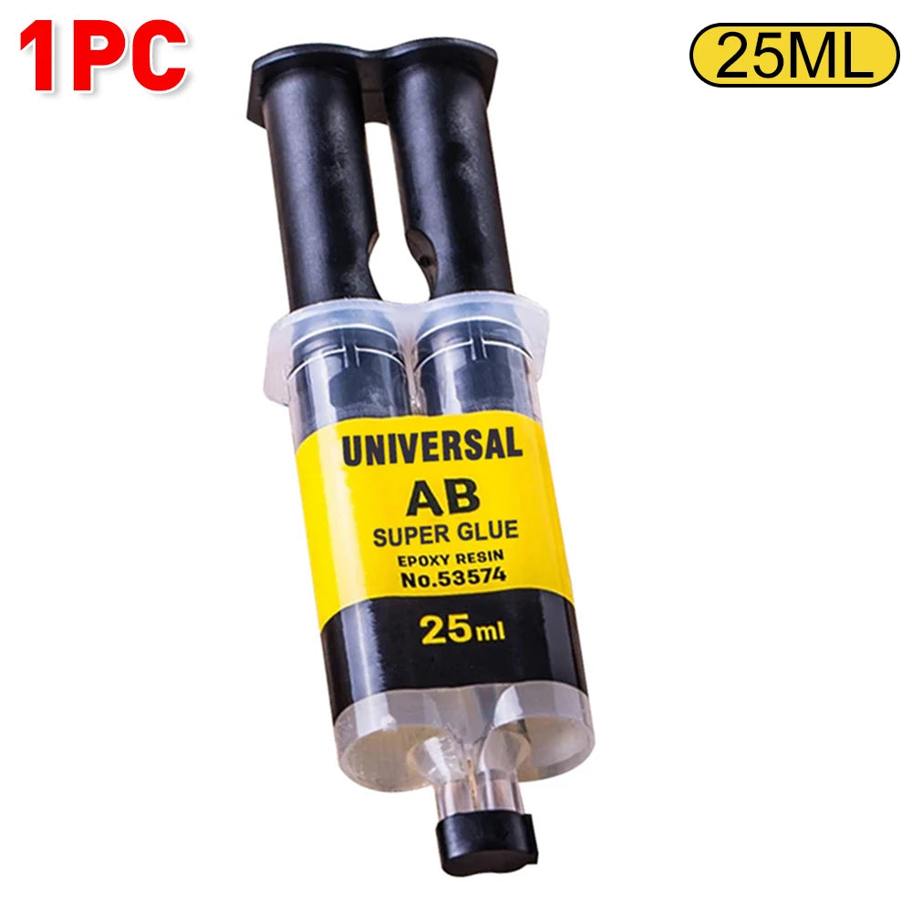 Epoxy Resin AB Glue – Waterproof Fast Setting Adhesive for Wood Metal Repair