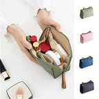 Waterproof Large Capacity Cosmetic Bag – Partitioned Travel Organizer for Makeup