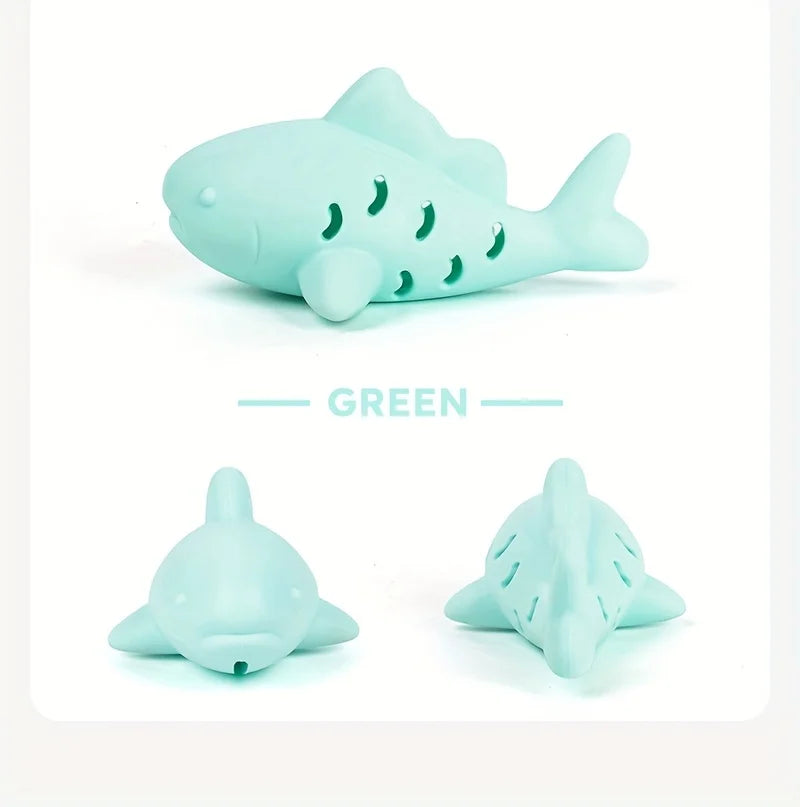 Silicone Treat Dispenser Toy – Durable Bite-Resistant Pet Dental Chewer