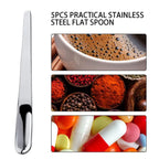 Stainless Steel Espresso Spoons – Small Demitasse Silverware for Coffee Shops