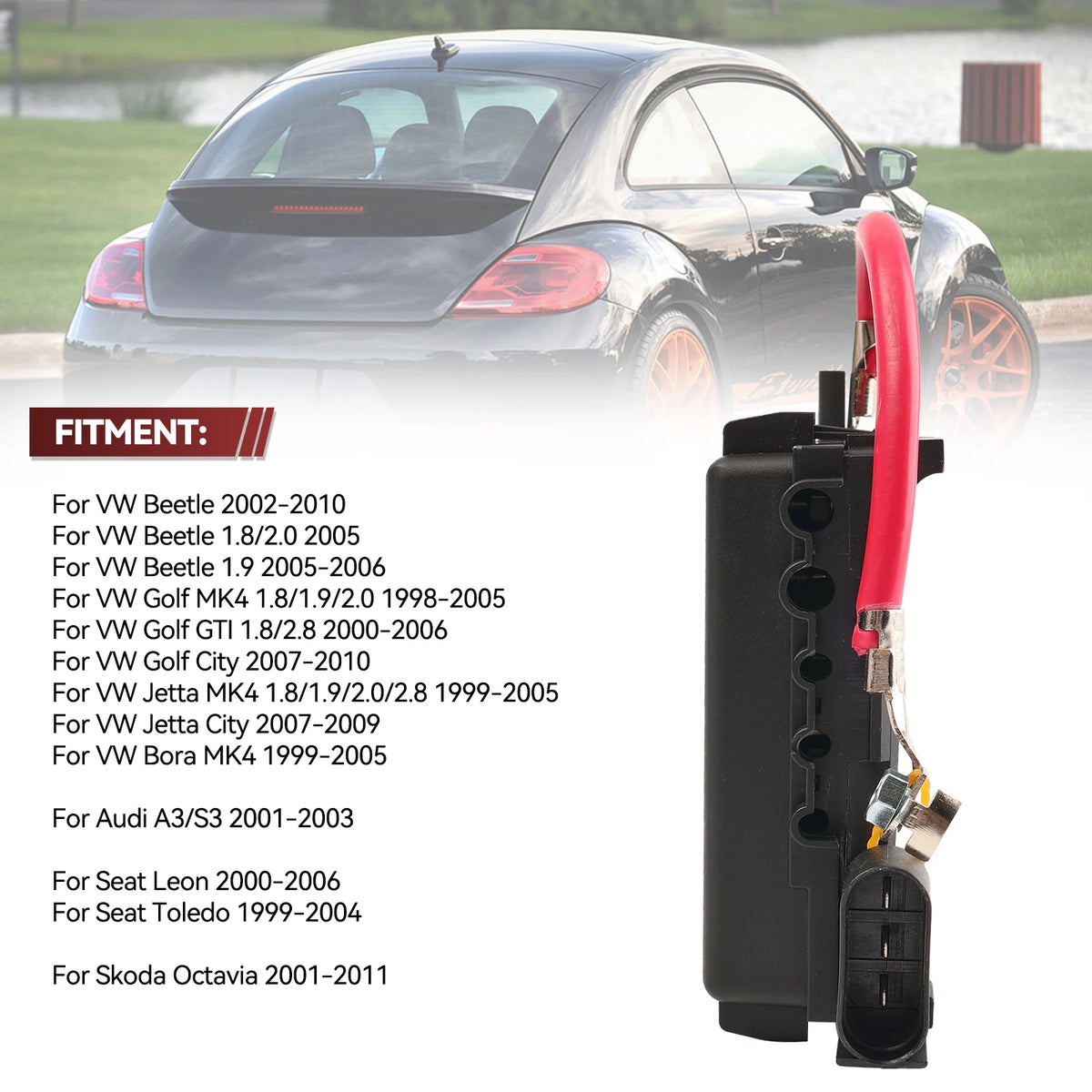 Battery Terminal Fuse Holder Box – Electrical Repair for VW Audi Skoda