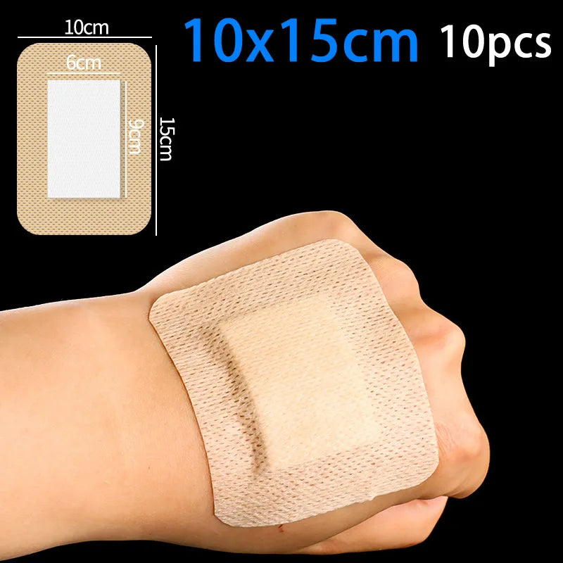 Sterile Waterproof Adhesive Bandages – Breathable Wound Dressing for First Aid
