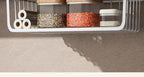 Iron Under Cabinet Hanging Baskets – Heavy Duty Storage for Kitchen Pantry