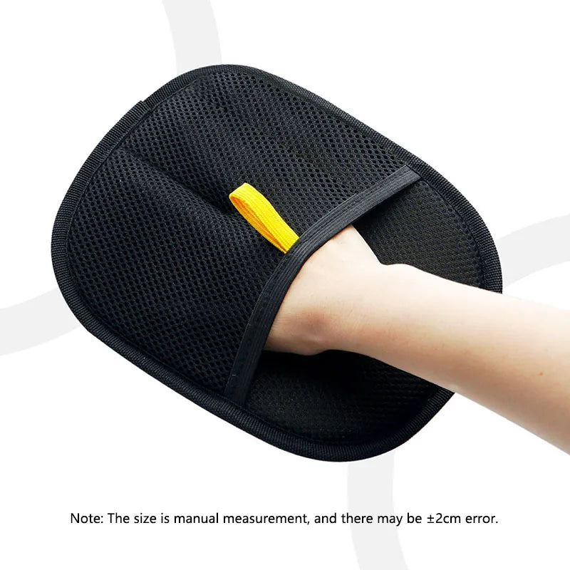 Reusable Pet Hair Grooming Gloves – Double Sided Tool for Sofa and Carpet
