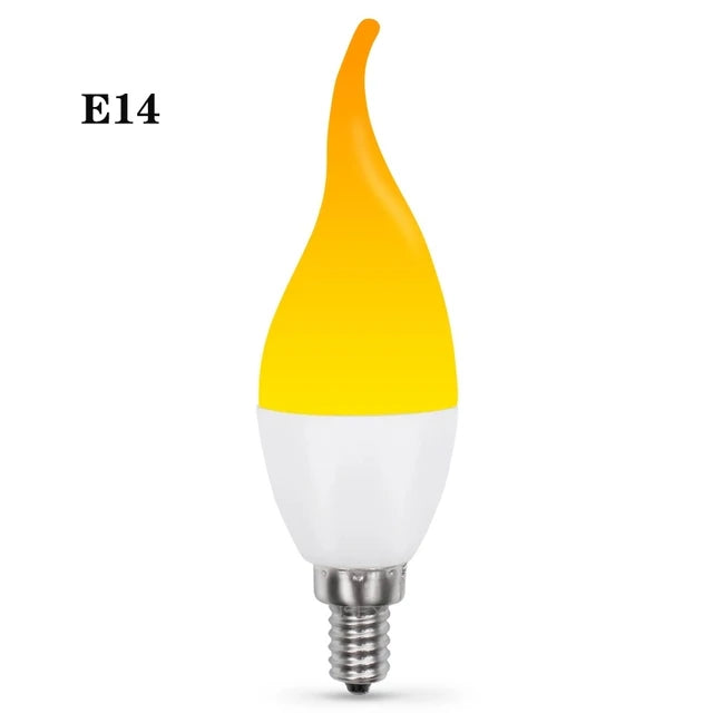 LED Flame Effect Light Bulb – Dynamic Fire Simulation for Home Decoration