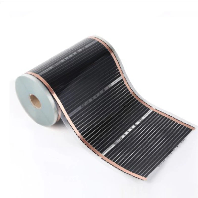 Infrared Carbon Heating Film – 50cm Width Electric Mat for Floor Warming