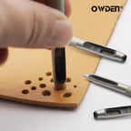 Steel Hollow Leather Punch Tool Set – Sharp Hole Cutters for Watch Belts