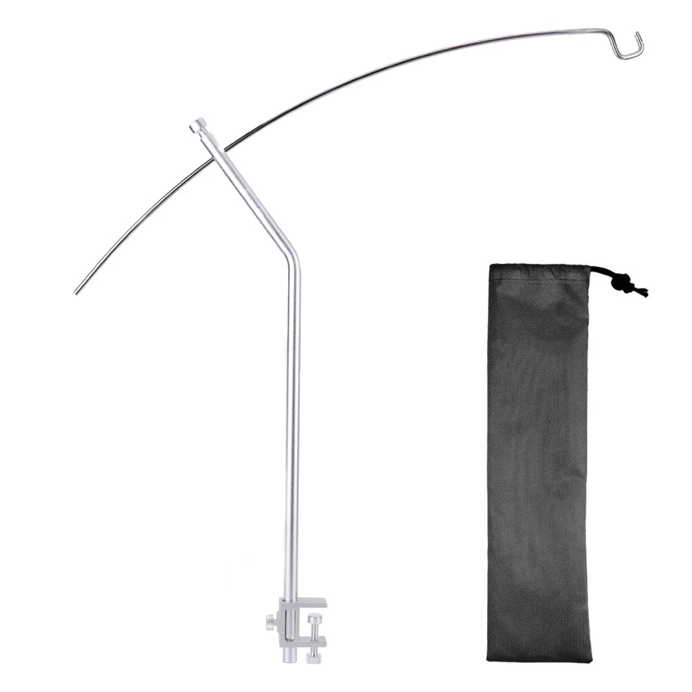 Aluminum Alloy Lantern Rack – Detachable IGT Table Stand for Camping