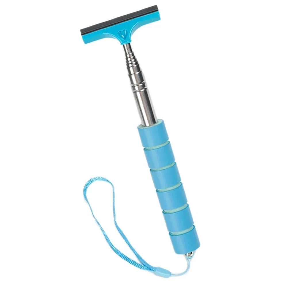 Telescopic Car Mirror Squeegee – Extendable Glass Wiper for Rain Removal