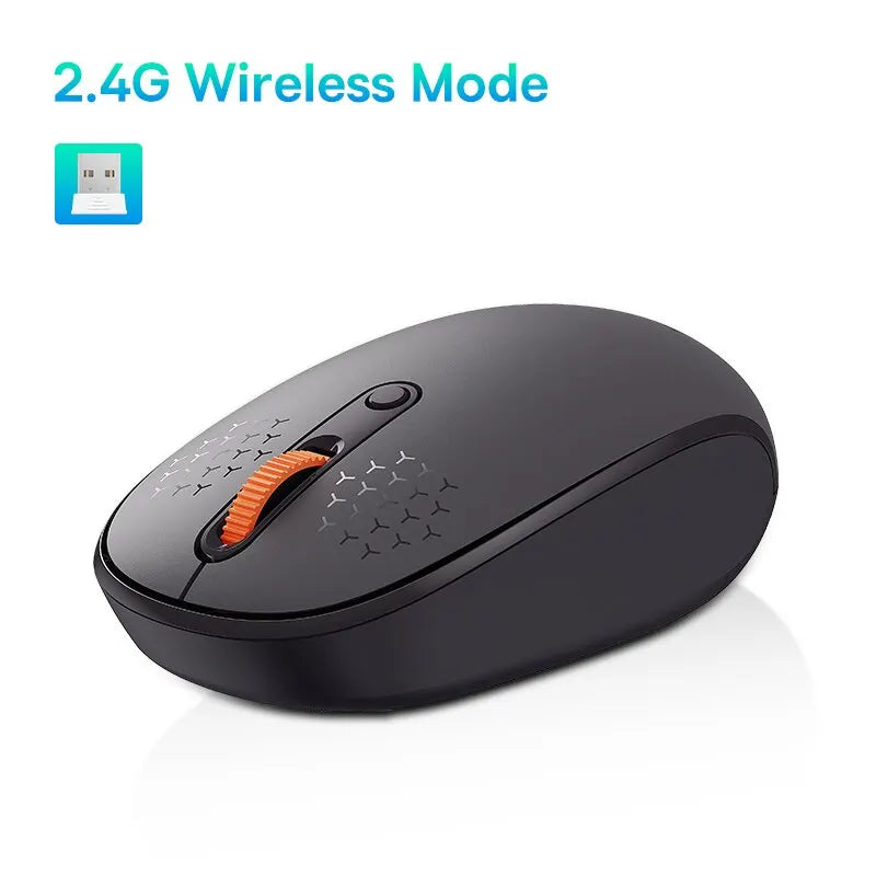 Wireless Bluetooth Mouse – Silent 1600 DPI Optical for Laptop and Tablet