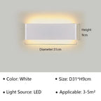 Modern LED Wall Sconce – Minimalist Indoor Lighting for Bedroom and Living Room