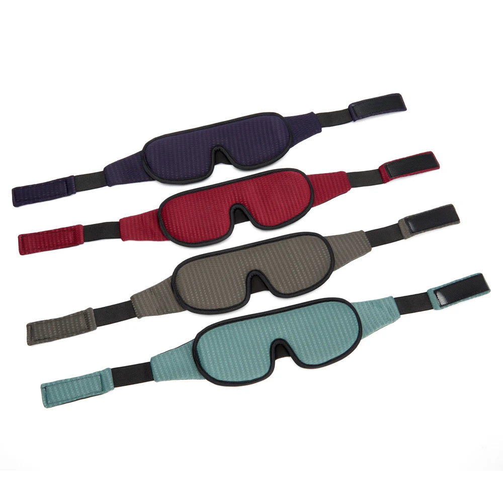 Soft 3D Contoured Eye Mask – Breathable Light Blocking for Travel Sleeping