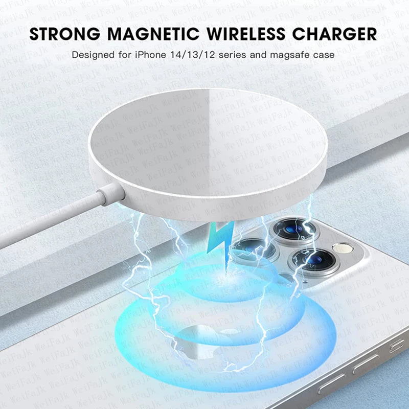 Magnetic Wireless Charger – 30W Fast Charging Dock for iPhone 11-16 Series