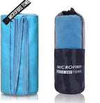 Microfiber Gym Towel – Silver Ion Odor-Free Absorbent Fabric for Workout