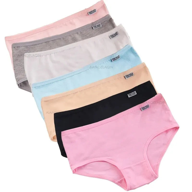 Cotton Briefs – Breathable Plus Size Underwear for Women Daily Comfort