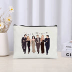 Canvas Friends Makeup Bag – Eco-friendly Cosmetic Organizer for Travel