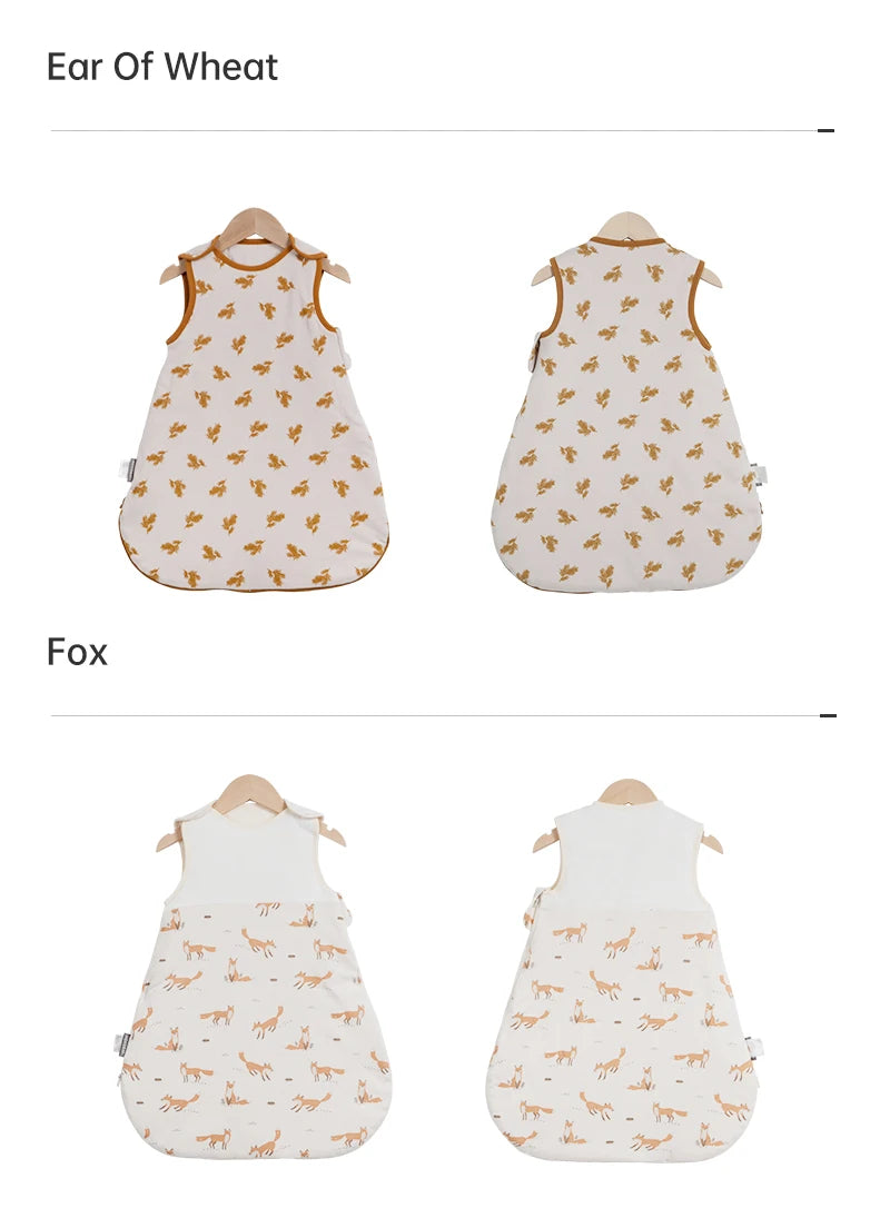 Cotton Baby Sleep Sack – 2.5 Tog Anti-Kick Sleeping Bag for 0-24 Months