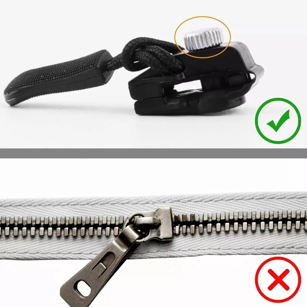Universal Removable Zipper Pulls – Replacement Repair Kit for Clothing