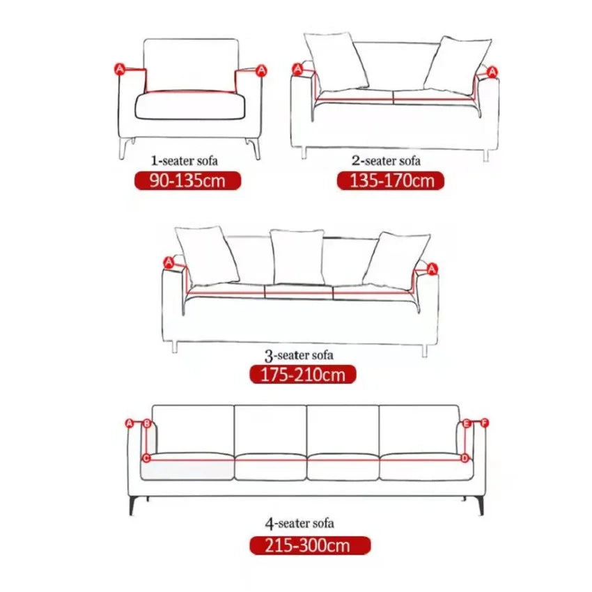 Stretch Milk Silk Sofa Cover – Fitted Couch Slipcover for Living Room Furniture
