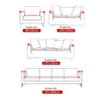 Stretch Milk Silk Sofa Cover – Fitted Couch Slipcover for Living Room Furniture