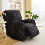 Printed Elastic Recliner Cover – Stretch Slipcover for Living Room Furniture