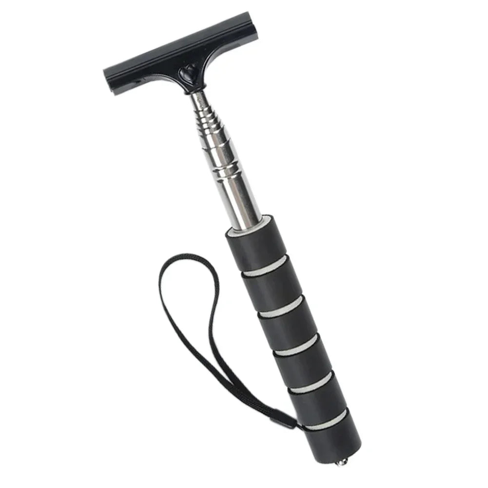 Telescopic Car Mirror Squeegee – Extendable Glass Wiper for Rain Removal
