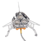 Folding Gas Camping Stove – 5800W Portable Burner for Outdoor Hiking BBQ