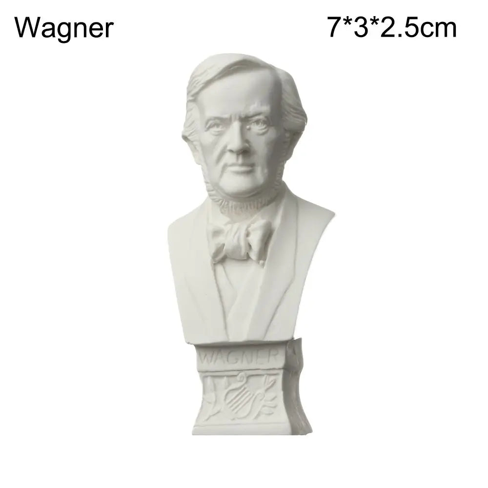 Mini Greek Mythology Bust – Plaster Sculpture for Art Drawing Practice