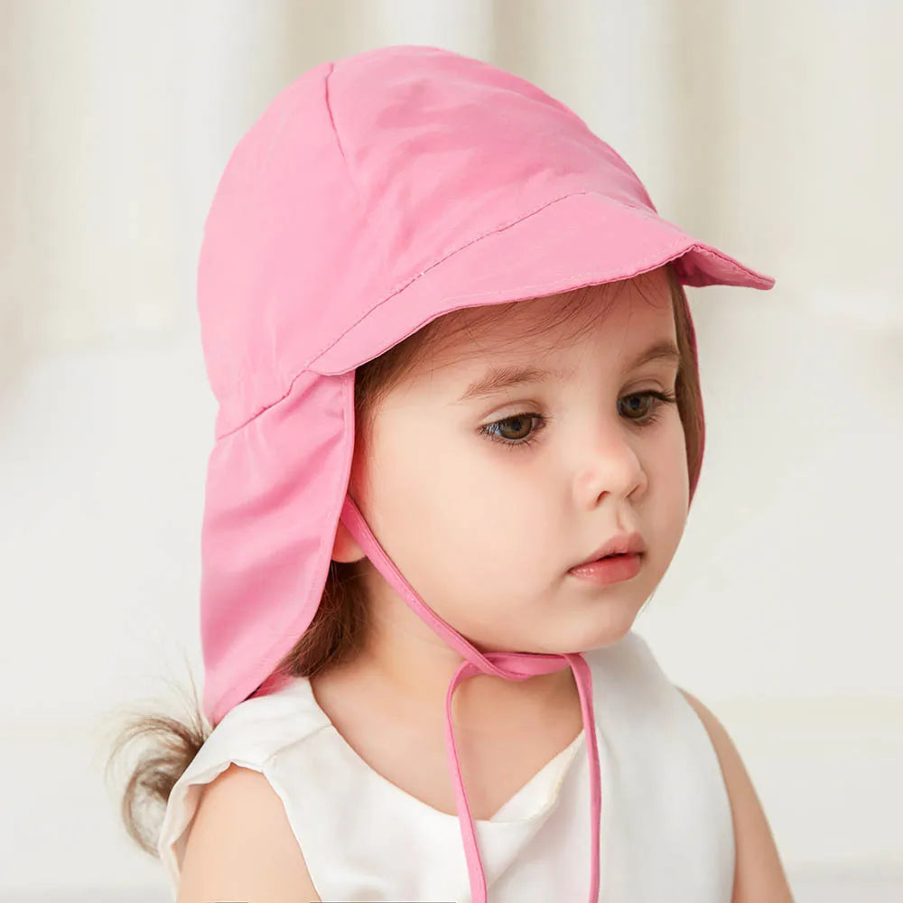 Adjustable Kids Bucket Hat – UV Protection Quick-Dry Cap for Beach Summer